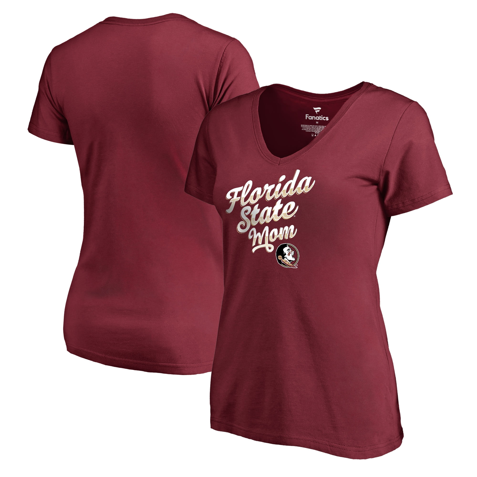 Florida State Seminoles Fanatics Branded Women's Plus Sizes Team Mom T
