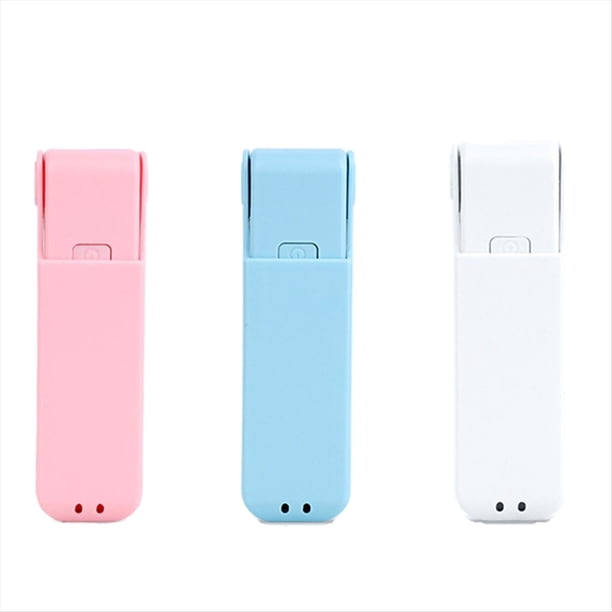 3PCS Mini Ventilador Plegable Portátil Que Carga Electrodomésticos Electrodomésticos de Escritorio Refrigerador de Aire Pequeño