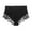 Black, variant on BAODANN High Waisted Underwear for Women No Top Full Coverage Briefs Soft Womens Silk Lingerie Couples Matching Underwear Sheer Panties Lingerie Man Panties One Day Bikini Underwear Women Lace