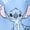 Blue Jewel, variant on Lilo and Stitch Girls Graphic Fleece Shorts, Sizes 4-16