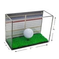 thumbnail image 4 of Deluxe Clear Acrylic Golf Ball Display Case with Black Back and Turf Floor (A045-TB), 4 of 8