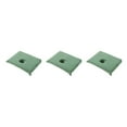 thumbnail image 1 of Dalazy Housse Confortable en Coton pour Demi-Table de SPA, Salon de Beauté, Lit, Trou pour le Visage, Serviette Vert Foncé 50x70cm Ensemble de 3, 1 of 6