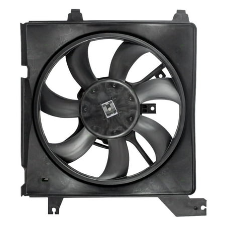 - Radiator Cooling Fan Motor Shroud Assembly Replacement for Hyundai 25231-2D000 25386-2C000 25350-2D001
