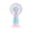 Pink, variant on Mini Portable Fan Handheld Cute Design,Fruit Personal Desk Fan with Phone Holder Base,Lightweight USB Rechargeable for Stylish Girls,3 Speed Settings for Travel Indoor Outdoor Use