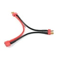 thumbnail image 3 of T Plug Y Wiring Harness Plug Series Battery Connector Adapter Cable 14Awg, Connector Adapter Cable, T Plug 2pcs Lithium-ion Battery., 3 of 7