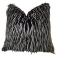 thumbnail image 1 of Plutus Brands Wolf Fur Handmade Throw Pillow, (18" x 18"), 1 of 1