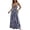 A-Dark Blue1135, variant on Wxolcjlv Women Stripe Print Maxi Dress Halter Deep V Neck Casual Beach Vacation Summer Long Dress