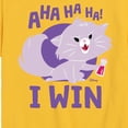 thumbnail image 3 of Disney Classics - Cats & Dogs - Yzma Cat I Win - Toddler And Youth Short Sleeve Graphic T-Shirt, 3 of 5