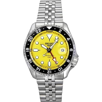Seiko SSK031K1 5 Sports Auto GMT Red Men's Watch - Walmart.com