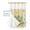 Beige, variant on No Hook Shower Curtain with Snap in Liner, Summer Watercolor Yellow Lemon with Leaves Hotel Shower Curtains for Bathroom, Washable Shower Curtain Liner Set with Mesh Top Window, 36"x72"