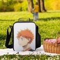 thumbnail image 6 of Haikyu Lunch Bag, Reusable Portable Lunch Tote Bag for Work Picnic, Insulated Thermal Lunch Box, Keep Food Fresh, 9.8x7.9x3.1 Inch, 6 of 8