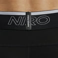 thumbnail image 5 of Nike Pro Dri-FIT Men's Long Shorts, M, Black/White, 5 of 5