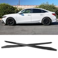 thumbnail image 2 of Ikon Motorsports Side Skirts Extension Compatible With 2022-2025 Honda Civic 11th Gen Sedan HPD Style Carbon Fiber Rocker Panels Added on Bodykit Replacement, 2 of 7