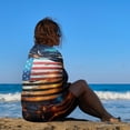 thumbnail image 3 of Flag Of The United States Beach Towel Microfiber Beach Towels Sand Free Quick Dry Lightweight Travel Towels, 3 of 7