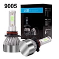 thumbnail image 2 of 9005 Car Headlights LED Combo Headlight 8000K High Low Beam Bulb Ice Blue Fog Light, 2 of 8