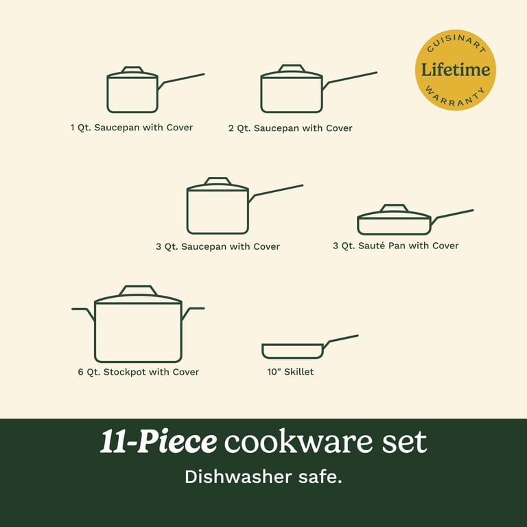 Cuisinart Advantage 11-Piece Nonstick Hard Aluminum Cookware Set photo 7