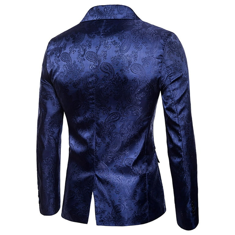 Paisley suit jacket hot sale