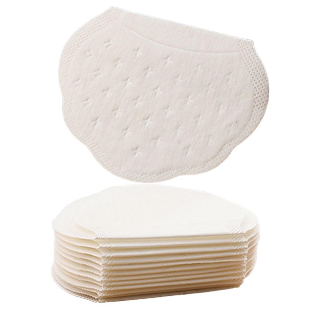 10x Almohadillas para el sudor de las axilas, desechables sin sabor atención de las axilas Parches cómodos no visibles para Personas jinwen Almohadillas para el sudor de las axilas