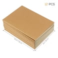 thumbnail image 4 of NUOLUX 12PCS A6 Kraft Notebooks Kraft Brown Blank Pages Blank Cover Kraft Journals, 4 of 9