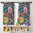 thumbnail image 5 of Blackout Kids Curtains,Pioneer Flower Floral Print Pattern Childrens Insulated Curtains Set Of 2,Bedroom Essentials,Toddler Room Decor 42"x54", 5 of 5