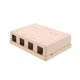 thumbnail image 1 of Caja de montaje superficial Networx de 4 puertos para jack keystone Ethernet, 1 of 8