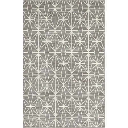 - Jill Zarin Uptown Fifth Avenue Gray Area Rug