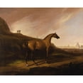 thumbnail image 3 of Alvan Fisher 24x20 Black Modern Framed Museum Art Print Titled - Napoleon's Horse (circa 1818-25), 3 of 5