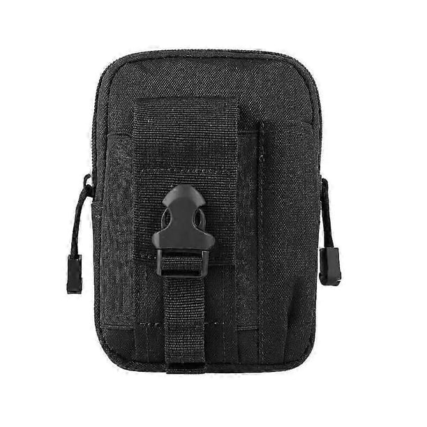 Fundas tácticas universales para teléfonos móviles, tipo Molle, para cinturón, bolso, cartera, estuche para teléfono con cremallera.