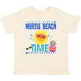 thumbnail image 3 of Inktastic Myrtle Beach Vacation Time Girls Toddler T-Shirt, 3 of 5