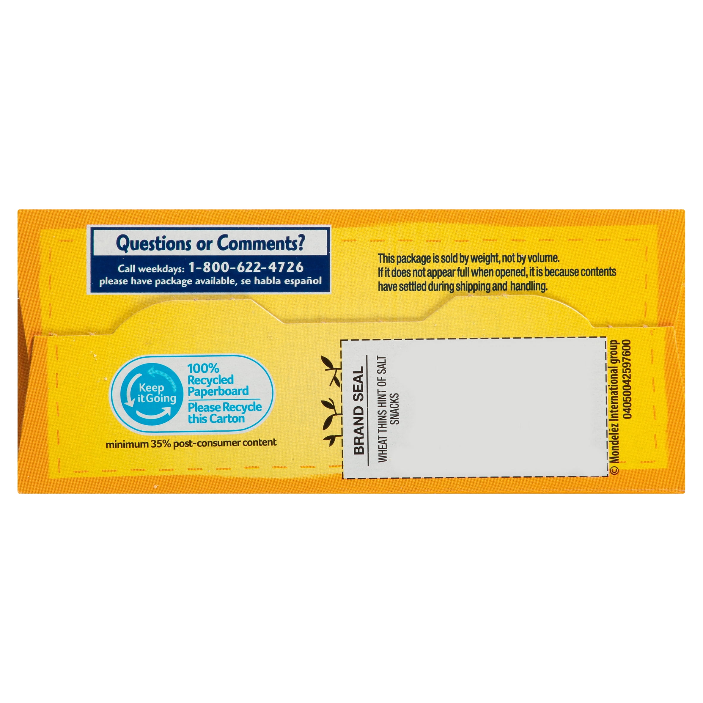 Wheat Thins Hint Of Salt Whole Grain Low Sodium Crackers 9 1 Oz Walmart Com Walmart Com Wheat Thins Hint Of Salt Whole Grain Low Sodium Crackers 9 1 Oz Walmart Com Walmart Com