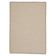 thumbnail image 1 of Colonial Mills OT89R024X060S 2 x 5 ft. Outdoor Houndstooth Tweed Rug, Cuban Sand, 1 of 1