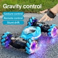 thumbnail image 5 of Tepsmf Gesture RC Car Large 1:14 Scale, 4WD 2.4G Hand Controlled Remote Control Car, All Terrains Trucks For Boys Gesture RC Stunt Car For Age 4-12 With Lights Music,Slime, 5 of 7