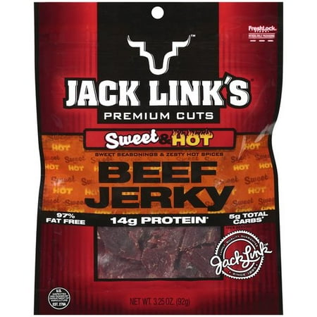 UPC 017082007889 product image for Jack Link's Premium Cuts Sweet & Hot Beef Jerky, 3.25 oz | upcitemdb.com