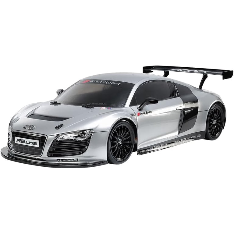 d*9様 Tamiya Audi R8R 1/10 ラジコンカー　ボディ Tamiya TAM58749 1- 10 Scale Audi R8 LMS 2008 TT-02 Race Car