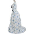 thumbnail image 3 of Women's Robe a la francaise 18th Century Marie Antoinette Rococo Gown Dress, 3 of 7