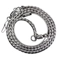 thumbnail image 1 of Stainless Steel Foot Chain Metal Ankle Chain Anti-Off Anklet Durable Ankle Rings for Birds Cockatiels Pet Parrot (Size 4 Thick Chain), 1 of 7