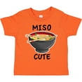 thumbnail image 3 of Inktastic Miso Cute with Miso Soup Boys or Girls Toddler T-Shirt, 3 of 5