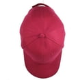 thumbnail image 5 of Gelante Adult Plain Baseball Hat Cap Adjustable Back Strap 12 Pack-Burgundy, 5 of 5