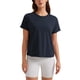 thumbnail image 1 of Remera CRZ YOGA de Algodón Pima Cuello Redondo Relajado Azul Marino S, 1 of 4