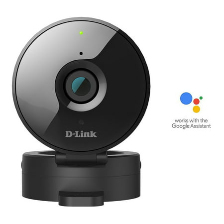Refurbished D-Link HD WiFi 720P Home Security Camera with Night Vision - DCS-936L, Works with Google