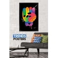 thumbnail image 2 of Jason Naylor - Fist of Color Wall Poster, 22.375" x 34", Framed, 2 of 3