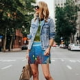 thumbnail image 4 of Fotbe Island And Coral Reef Vestido de Verano sin Mangas para Mujer – Vestido Midi Línea A, Estilo Camiseta Floral, Vestido Playero Casual y Fluido, 4 of 7
