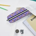 thumbnail image 6 of Honeii Pugs and Flowers Pattern Pencil Case, Pencil Pouch, Pencil Case Small, Pencil Pouch Aesthetic, PVC Pencil Pouch, Pencil Bag, Makeup Pouch, 6 of 7