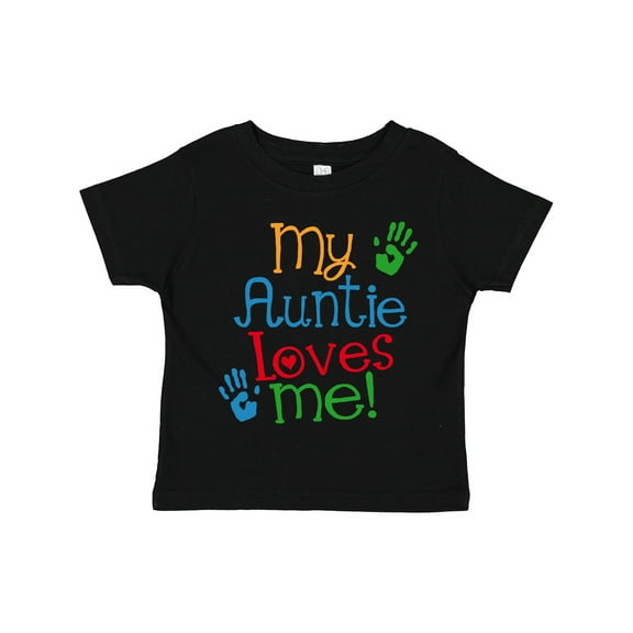 Inktastic My Auntie Loves Me Nephew Boys or Girls Toddler T-Shirt