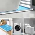 thumbnail image 3 of Bathroom Water Stopper Rubber Silicone Shower Barrier Water Stopper Bathroom Waterproof Strip Dry&Wet Separation Flood Barrier, 3 of 10