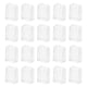 thumbnail image 4 of 20pcs Cubiertas de cepillo de dientes compatibles con Philips Cabezales de cepillo de dientes (transparente), 4 of 6