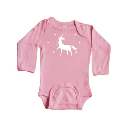 

Inktastic Unicorn Lover Girls Fantasy Gift Baby Girl Long Sleeve Bodysuit