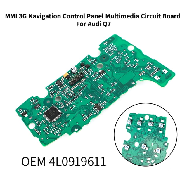 MMI 3G Navigation Control Panel Multimedia Circuit Board 4L0919611 For Audi Q7