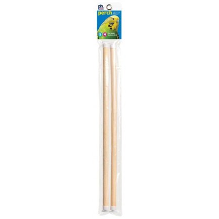 UPC: 0048081003725 | Prevue Birdie Basics Perch – Small/Medium Birds – 14in.L x 7/16in.W – 2 Pack
