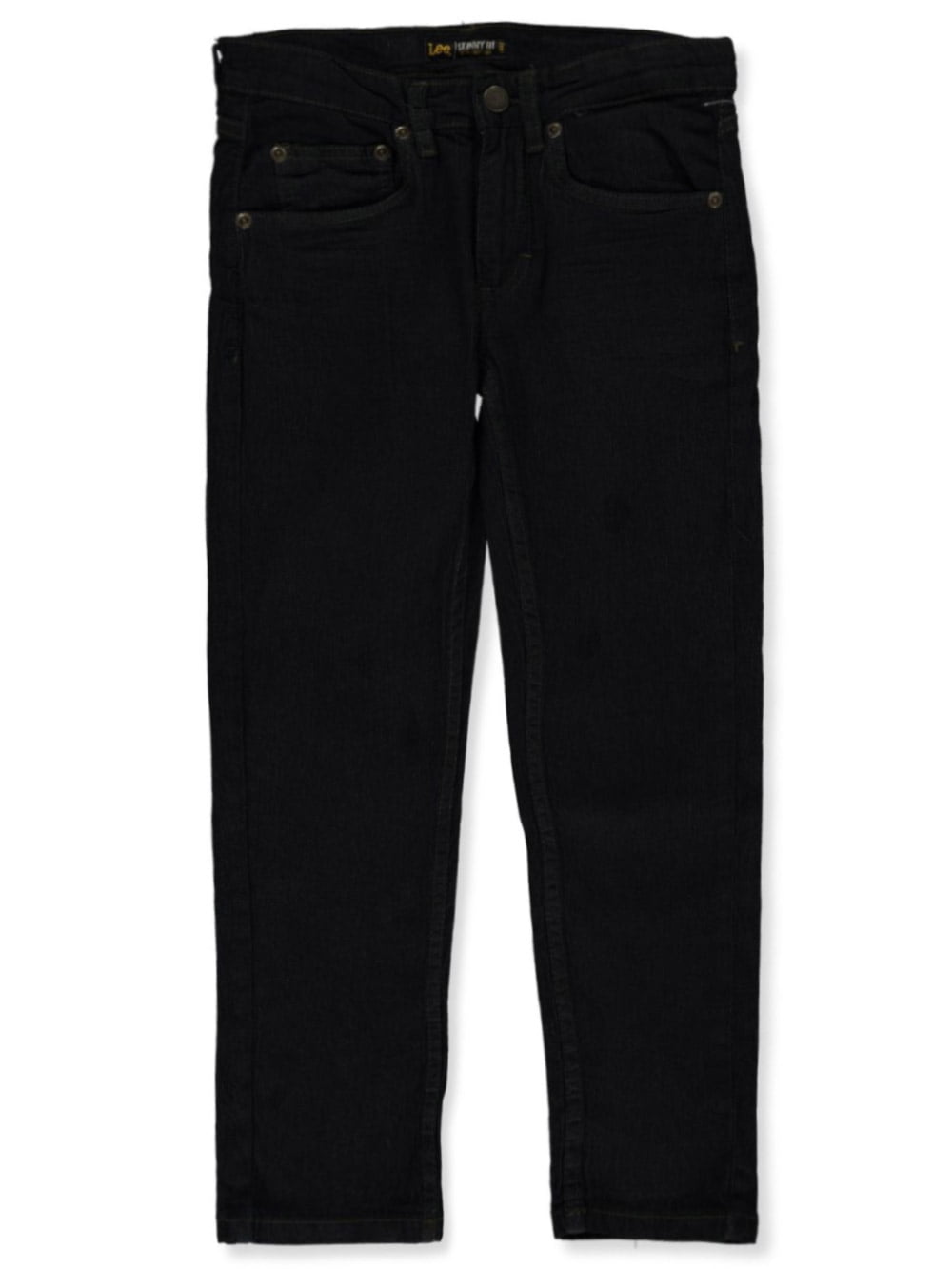 Lee Boys' Skinny Fit Stretch Jeans dark wash, 6 (Little Boys